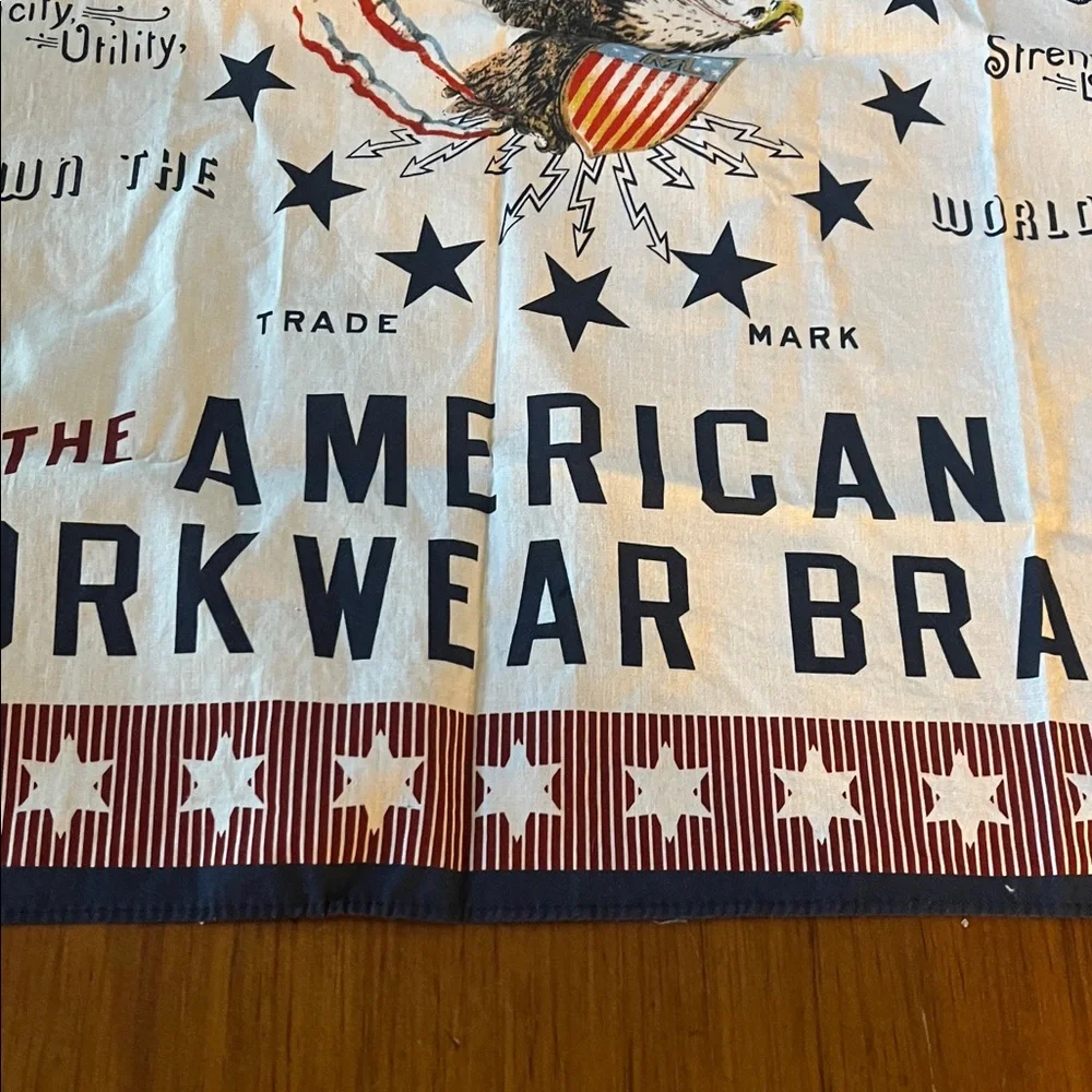 Double RL RRL Ralph Lauren Bandanna Scarf Union Workers Eagle American Workwear